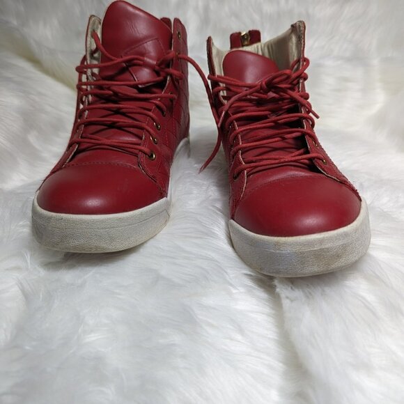 DIESEL DIAMOND - MEN'S Tango Red White Size 10 Style : Y00791 P1283-T4046 - Picture 2 of 9